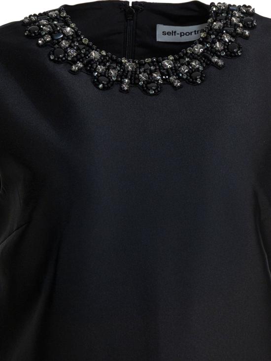 25FW 셀프 포트레이트 원피스 AW25061SBBLACK - SELF PORTRAIT