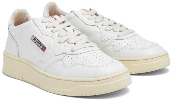 25FW 오트리 메달리스트 로우 스니커즈 AULWLI01 WHITE - AUTRY