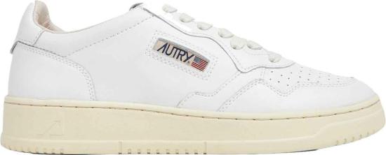 25FW 오트리 메달리스트 로우 스니커즈 AULWLI01 WHITE