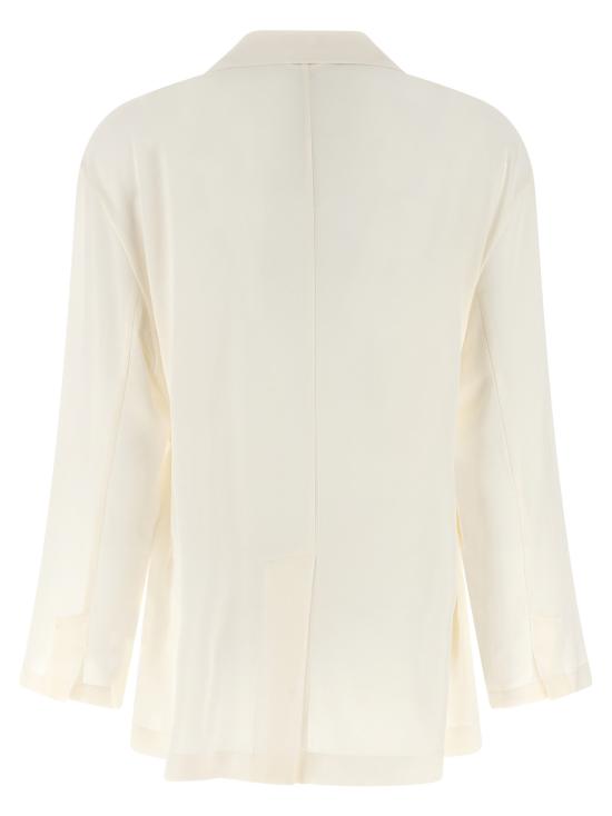 26SS 브루넬로 쿠치넬리 사브르 크레이프 블레이저 MF9067590C600 - BRUNELLO CUCINELLI