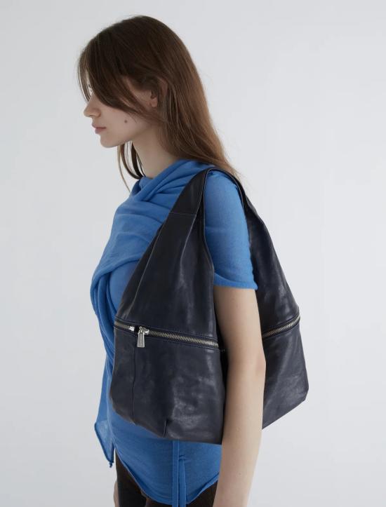 25FW 팔로마울 RIVA ZIP 리바 집 숄더백  VN0002116 GREYISH BLUE DOM - PALOMA WOOL