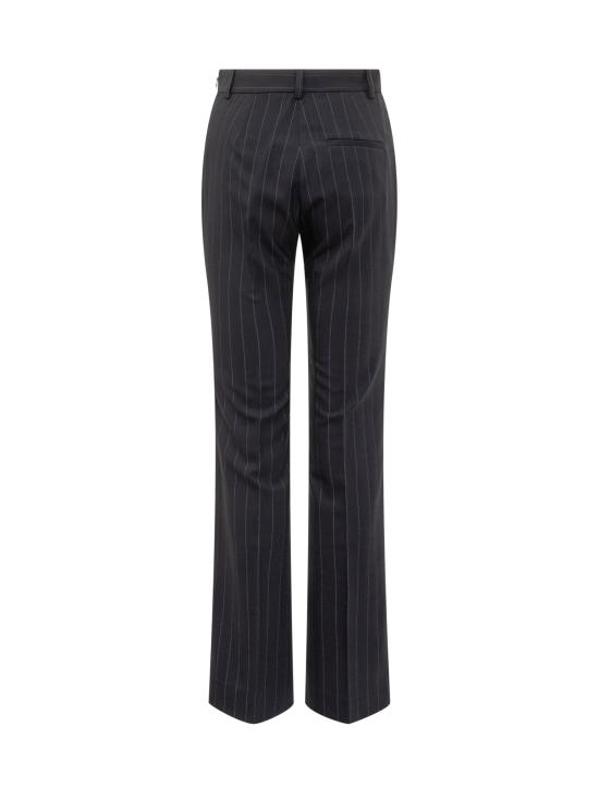 25FW 핑코 스트레이트 팬츠 105671A2QY EZ1 BLU BIANCO - PINKO