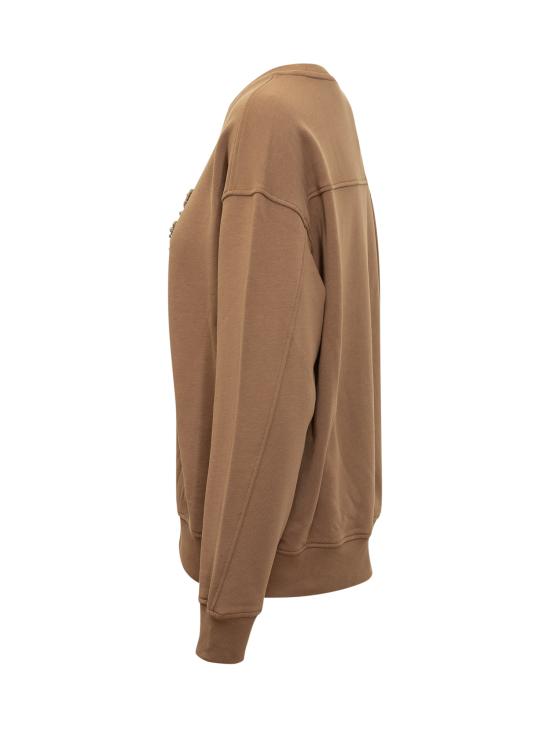 25FW 핑코 긴팔 티셔츠 100534A2RO M10 MARRONE CAFFE - PINKO