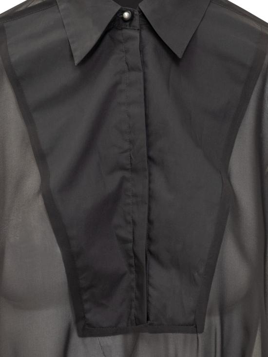 25FW 핑코 셔츠 105571A2VN Z99 NERO LIMOUSINE - PINKO