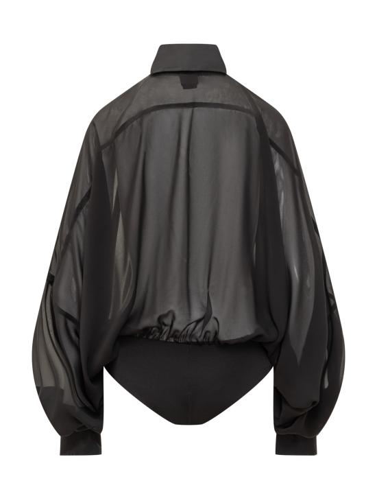 25FW 핑코 셔츠 105571A2VN Z99 NERO LIMOUSINE - PINKO