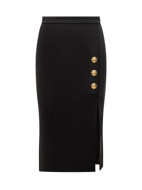 25FW 핑코 스커트 105458A24C Z99 NERO LIMOUSINE