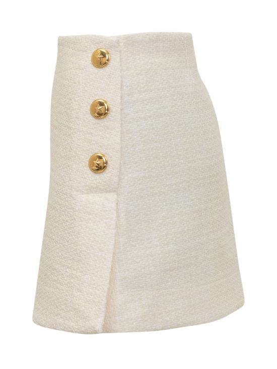 25FW 핑코 숏 스커트 105792A2VJ Z05 BIANCO BIANCANEVE - PINKO