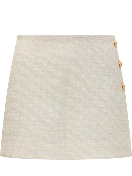 25FW 핑코 숏 스커트 105792A2VJ Z05 BIANCO BIANCANEVE