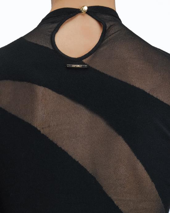 25FW 저스트까발리 스웨터 79PAFM20 CMH59 899 NERO - JUST CAVALLI