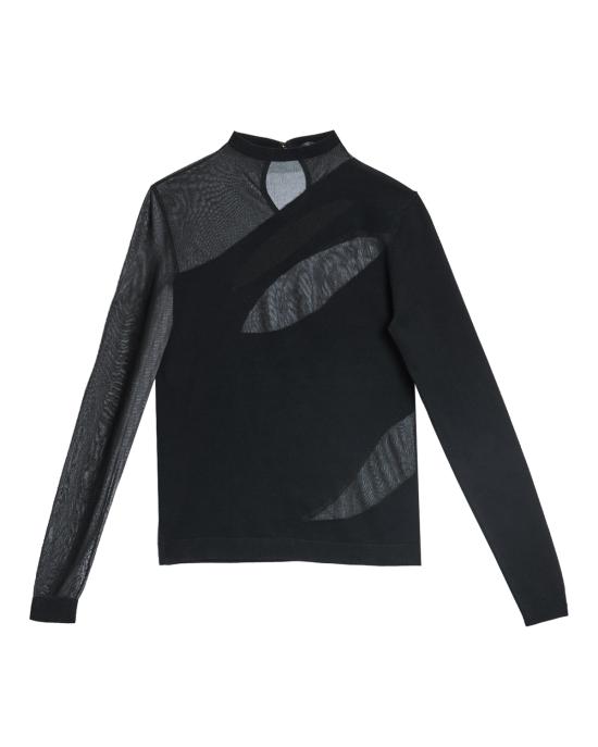 25FW 저스트까발리 스웨터 79PAFM20 CMH59 899 NERO