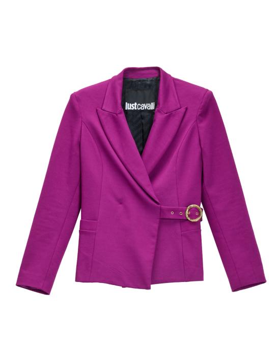 25FW 저스트까발리 수트 자켓 79PAQ705 J0092 343 ciliegia VIOLA