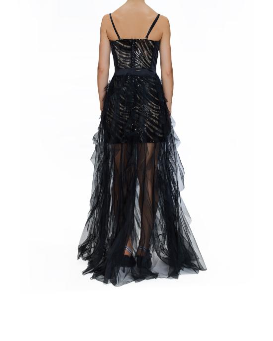 25FW 저스트까발리 롱 원피스 79PAO917 J0222 899 NERO - JUST CAVALLI