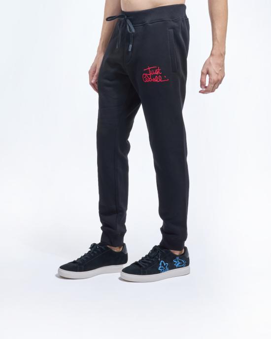 25FW 저스트까발리 트레이닝/조거 팬츠 79OAAT15 CF502 899 NERO - JUST CAVALLI