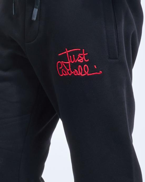 25FW 저스트까발리 트레이닝/조거 팬츠 79OAAT15 CF502 899 NERO - JUST CAVALLI