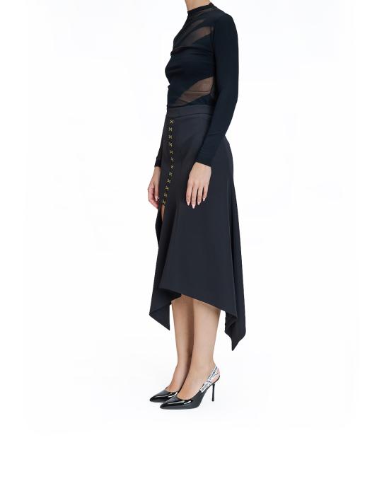 25FW 저스트까발리 미디 스커트 79PAE823 N0626 899 NERO - JUST CAVALLI