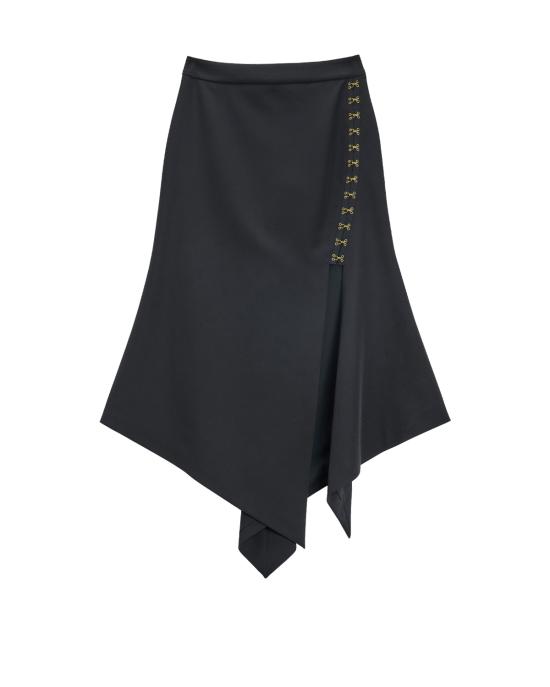 25FW 저스트까발리 미디 스커트 79PAE823 N0626 899 NERO