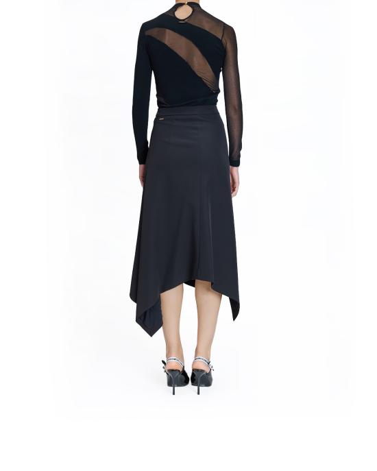 25FW 저스트까발리 미디 스커트 79PAE823 N0626 899 NERO - JUST CAVALLI