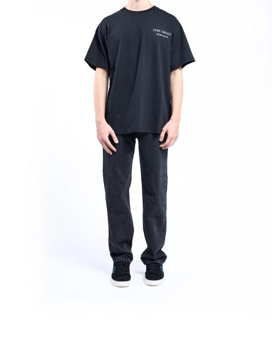 25FW 저스트까발리 반팔 티셔츠 79OAHE14 CJ118 899 NERO - JUST CAVALLI