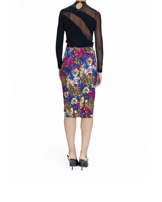 25FW 저스트까발리 롱 스커트 79PAE815 JS531 R69 MULTICOLOR - JUST CAVALLI