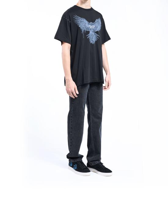 25FW 저스트까발리 반팔 티셔츠 79OAHE05 CJ110 899 NERO - JUST CAVALLI