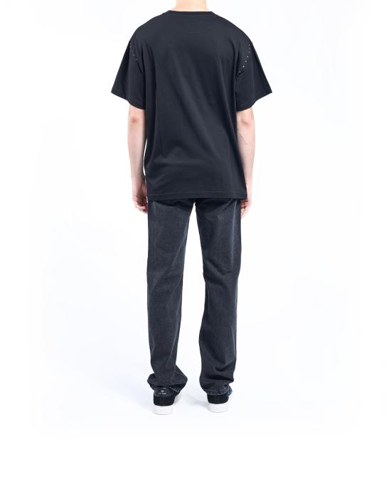 25FW 저스트까발리 반팔 티셔츠 79OAHE05 CJ110 899 NERO - JUST CAVALLI