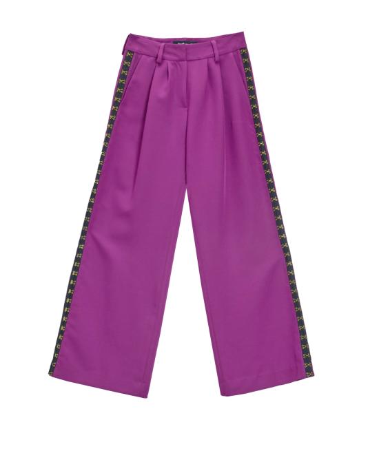 25FW 저스트까발리 팬츠 79PAA1A3 N0626 343 ciliegia VIOLA