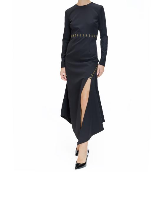 25FW 저스트까발리 미디 원피스 79PAO923 N0626 899 NERO - JUST CAVALLI