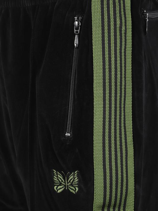 25FW 니들스 트레이닝/조거 팬츠 RW326 BLACK DOM - NEEDLES