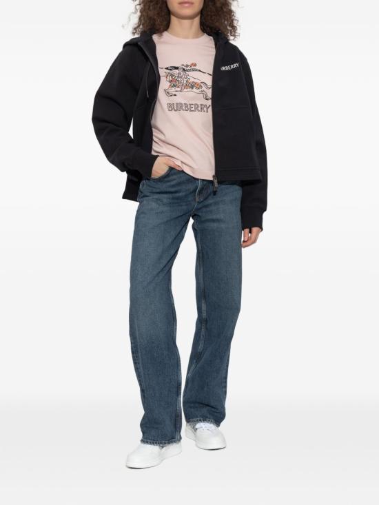 26SS 버버리 트레이닝 상의 8118980 A1189 Black - BURBERRY