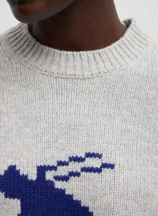  티비 터틀넥 소프트 울 스키 슈렁큰 스웨터 - TIBI