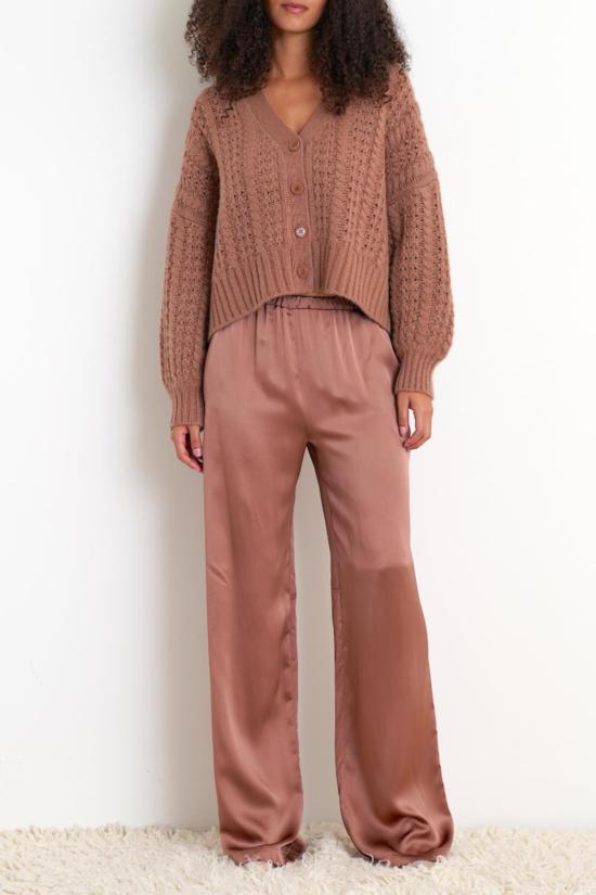  사블린 가디건 헤이즐 슬라우치 카디건 샌드 - SABLYN