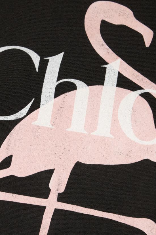 26SS 끌로에 반팔 티셔츠 CH26SJH08194 070 ASH BLACK - CHLOE