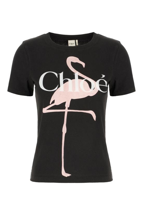 26SS 끌로에 반팔 티셔츠 CH26SJH08194 070 ASH BLACK