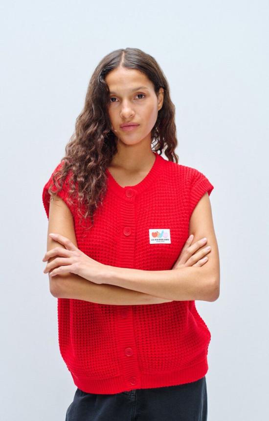  아메리칸 빈티지 베스트 크래시웨이 스웨터 조끼