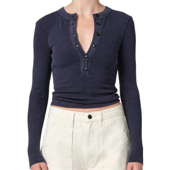  시티즌 오브 휴머니티 긴팔 티셔츠 인류의 시민 바라 헨리 탑