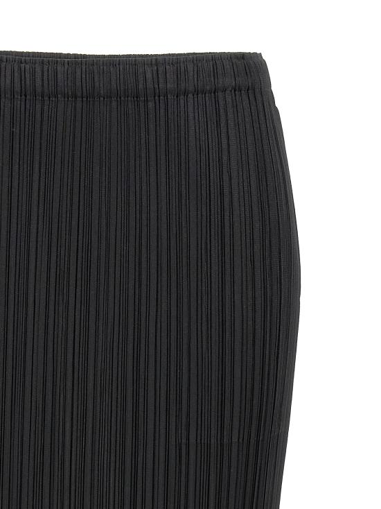 25FW 플리츠플리즈 미디 스커트 PP59JG11215 Black - PLEATS PLEASE