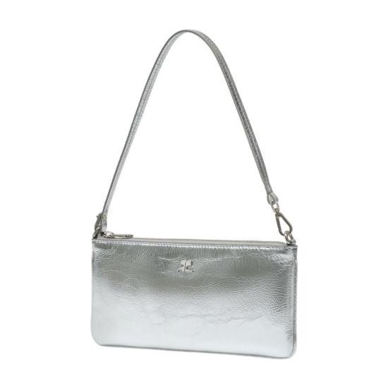 26SS 쿠레쥬 숄더백 126GPM035CR0071 9002 silver - COURREGES