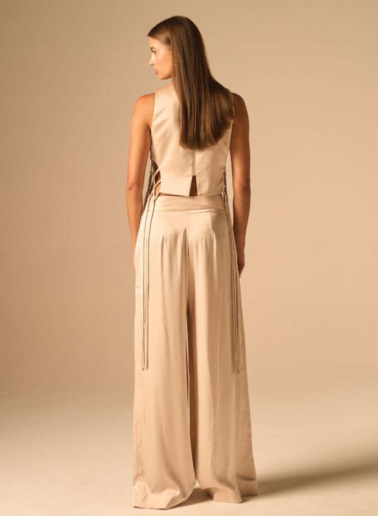  제이비큐 민소매 티셔츠 JBQ 베니타 탑 샴페인 - JBQ