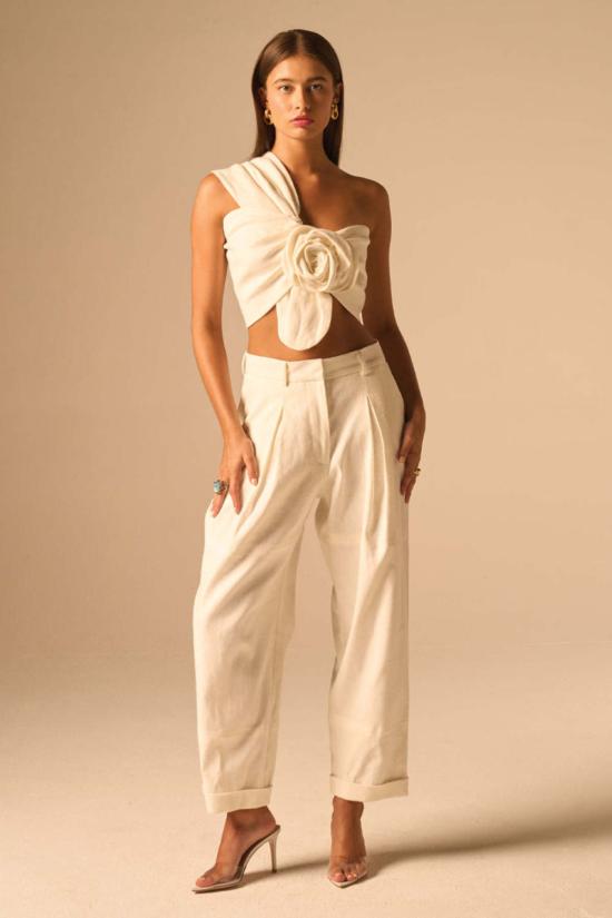  제이비큐 팔라초 팬츠 Jbq 카이  에크루