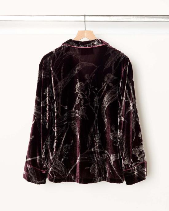  라 더블제이 라운지 웨어 라 더블 제이 파자마 셔츠 대나무 - LA DOUBLEJ