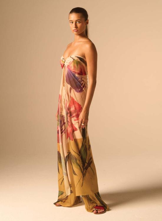  제이비큐 블라우스 JBQ 코스트 탑 플로럴 멀티 - JBQ