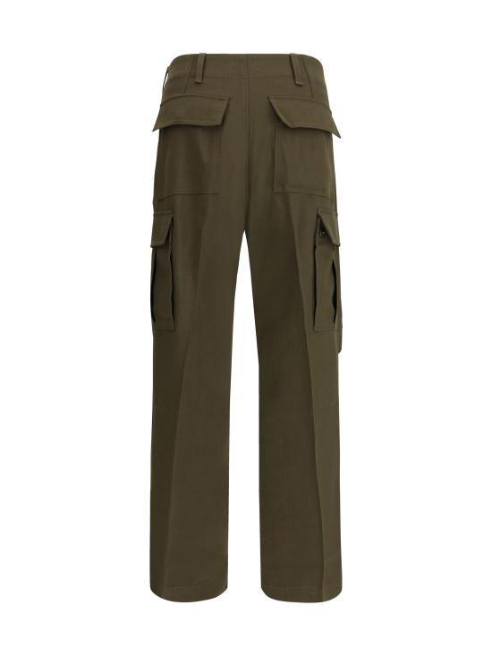 26SS 톰포드 스트레이트 팬츠 SCC004FMW084 GAV GREEN - TOMFORD