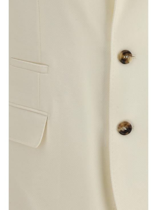 25FW 브루넬로 쿠치넬리 자켓 MV4147BFD C501 CREAM - BRUNELLO CUCINELLI