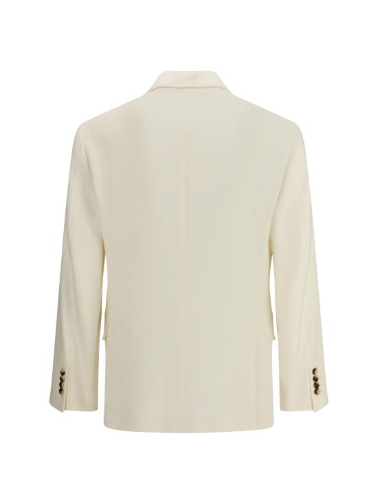 25FW 브루넬로 쿠치넬리 자켓 MV4147BFD C501 CREAM - BRUNELLO CUCINELLI