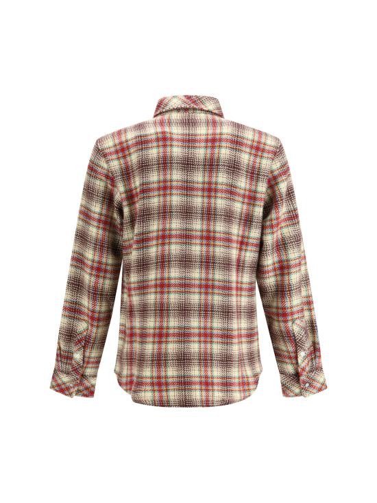 26SS GOD'S TRUE CASHMERE 긴팔 셔츠 HY25U1111BATCLA EMERALD MULTICOLOUR - OTHER BRANDS