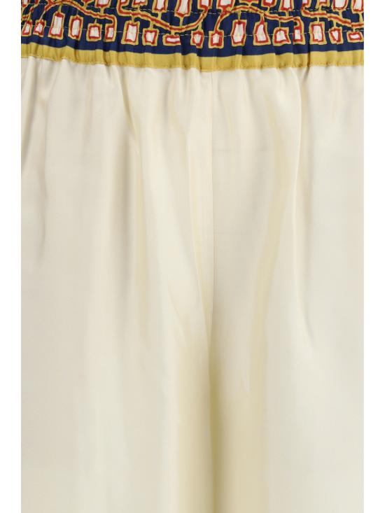 26SS 라 더블제이 스트레이트 팬츠 TRO0026SIL006LEM02 BU03 MULTICOLOUR - LA DOUBLEJ