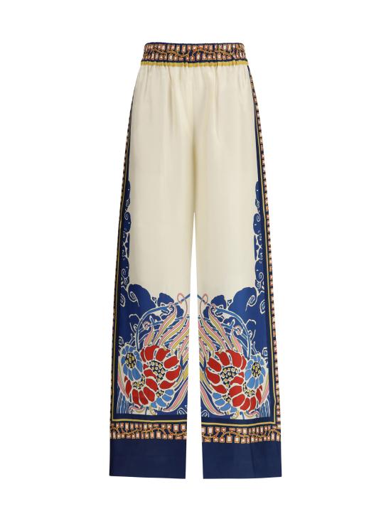 26SS 라 더블제이 스트레이트 팬츠 TRO0026SIL006LEM02 BU03 MULTICOLOUR