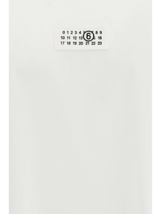 26SS MM6 메종마르지엘라 반팔 티셔츠 SH0GC0032M20170 101 WHITE - MM6 MAISON MARGIELA