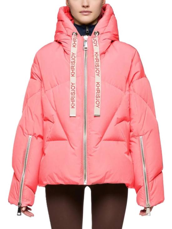 25FW 크리스조이 숏패딩 KWF25R0601NY0030RHODOLITEFUCHSIA Fuchsia - KHRISJOY