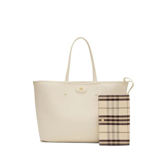 26SS 버버리 미디움 리버시블 블룸즈버리 토트백 8119597 LL MD REVE B7348 NEUTRALS - BURBERRY